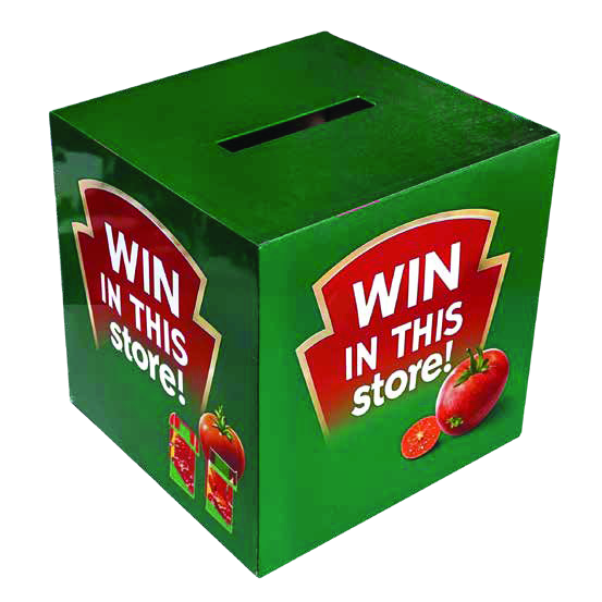 Quadra Custom Competition Entry Box