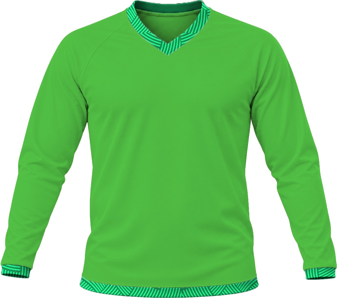 19Ten Unisex V-Neck T-shirt, Raglan Long Sleeve, Birdseye