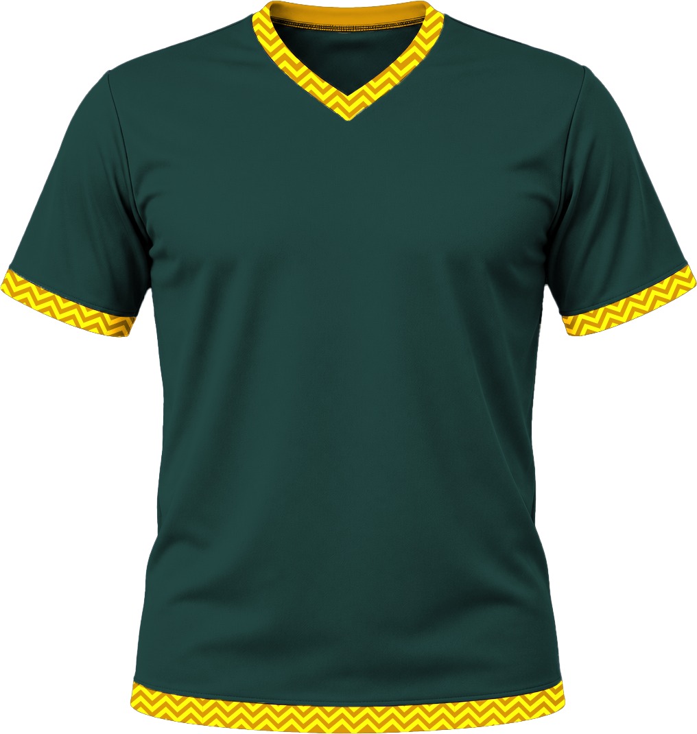 19Ten Unisex V-Neck T-shirt, Fitted Short Sleeve, Reverse Birdseye