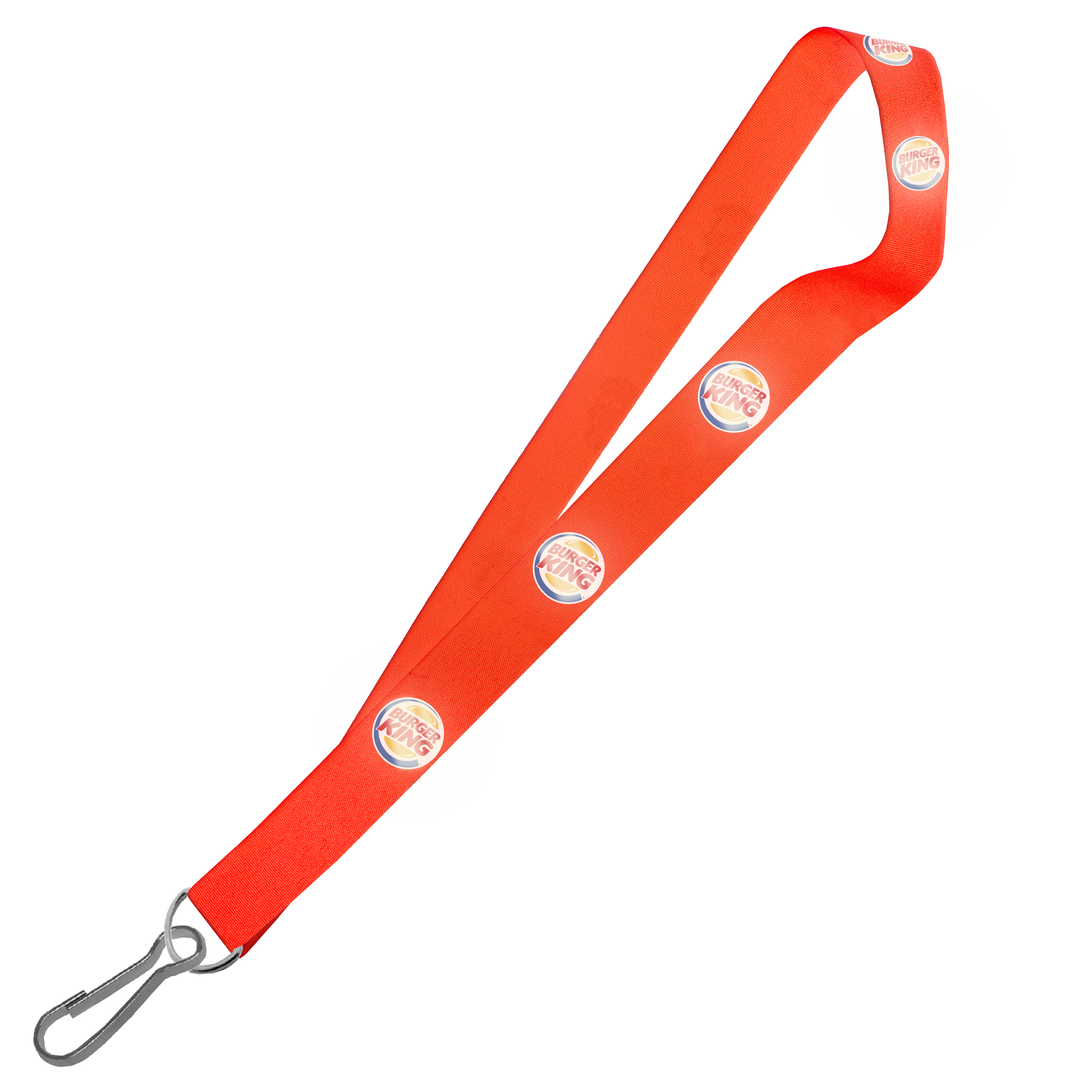 Hi-Viz Lanyard DTF Full Colour Reflective Print S/Sided with Swivel Hook