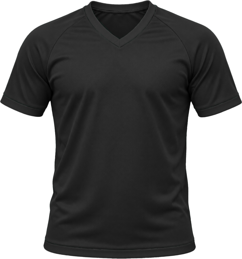 +27 Unisex V-Neck T-shirt, Raglan Short Sleeve, Birdseye