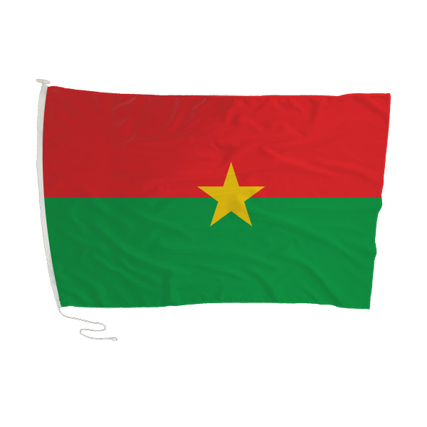 BURKINA FASO FLAG 90 x 60cm