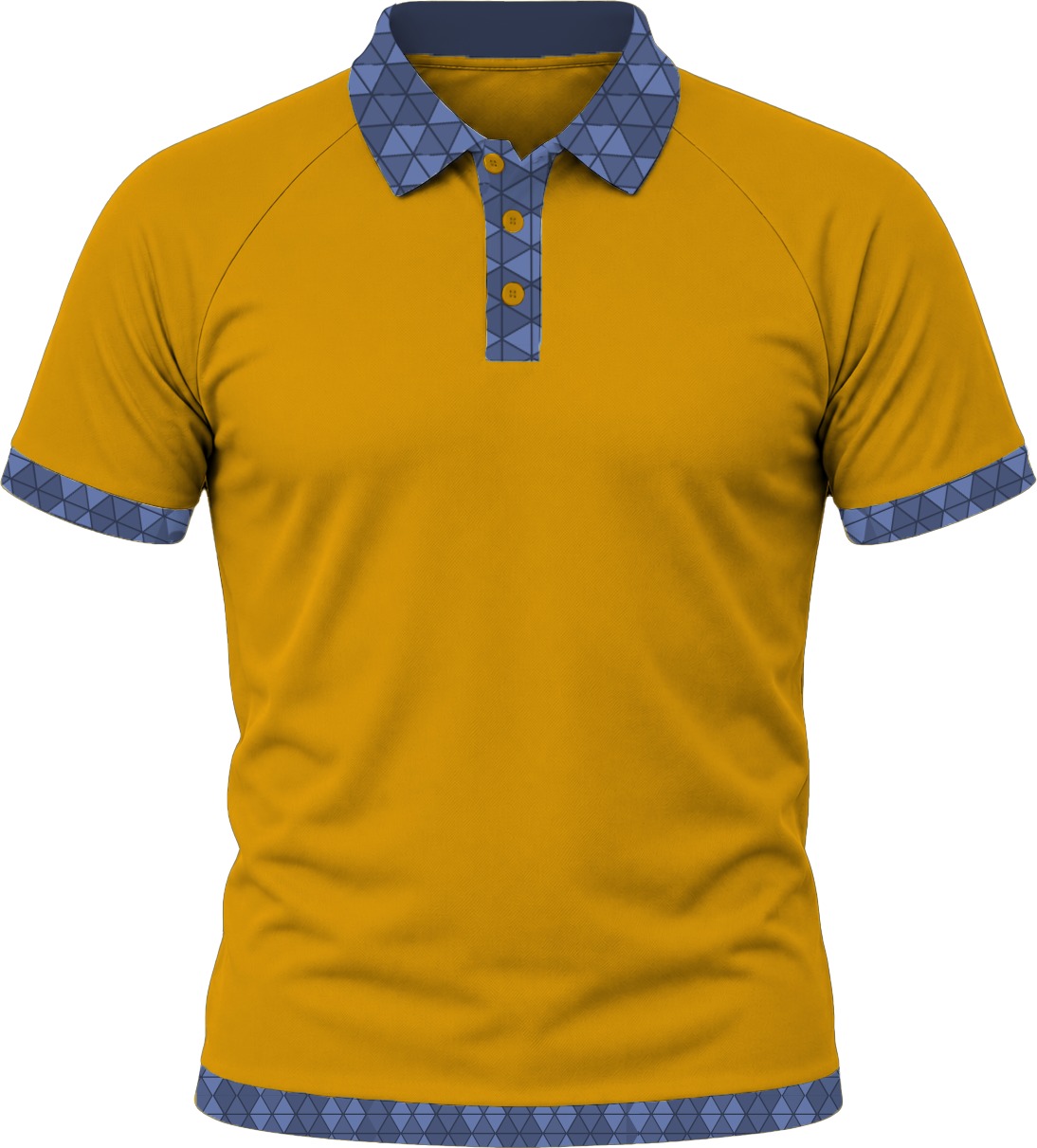 19Ten Unisex Golf Shirt, Raglan Short Sleeve, Birdseye