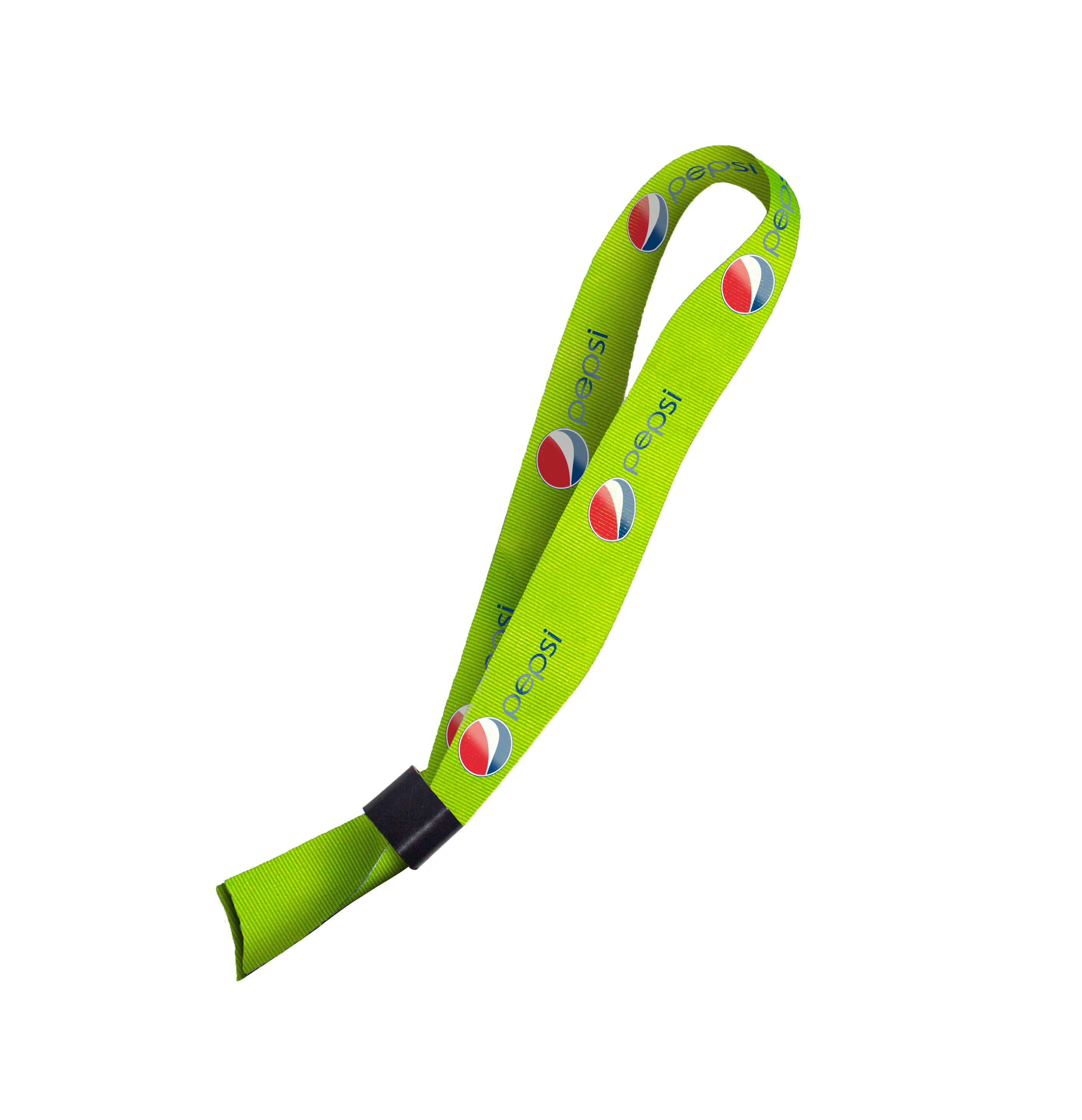 Hi-Viz Event Wristband DTF Full Colour Reflective Print D/Sided with Barb Buckle