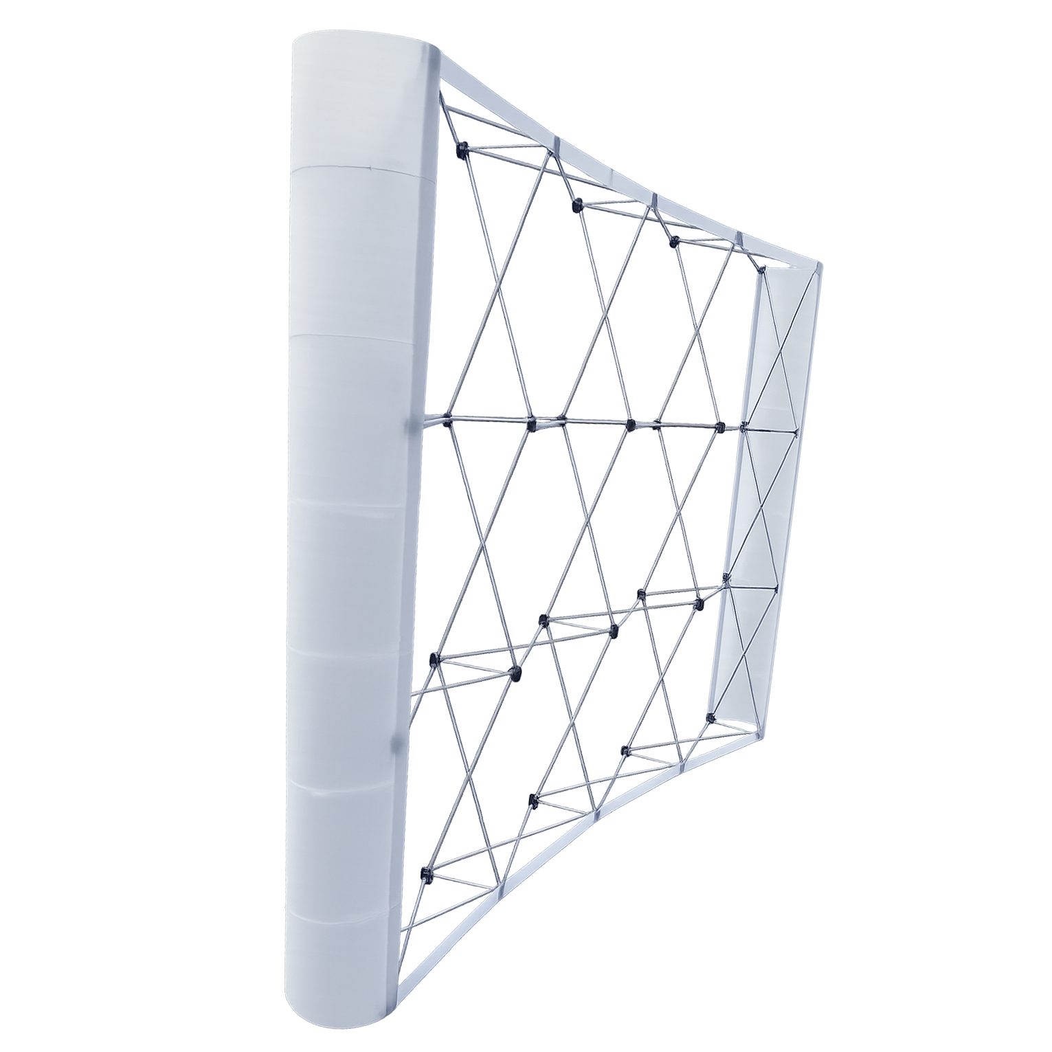 Curved Bannerwall Frame Only w/ Wings