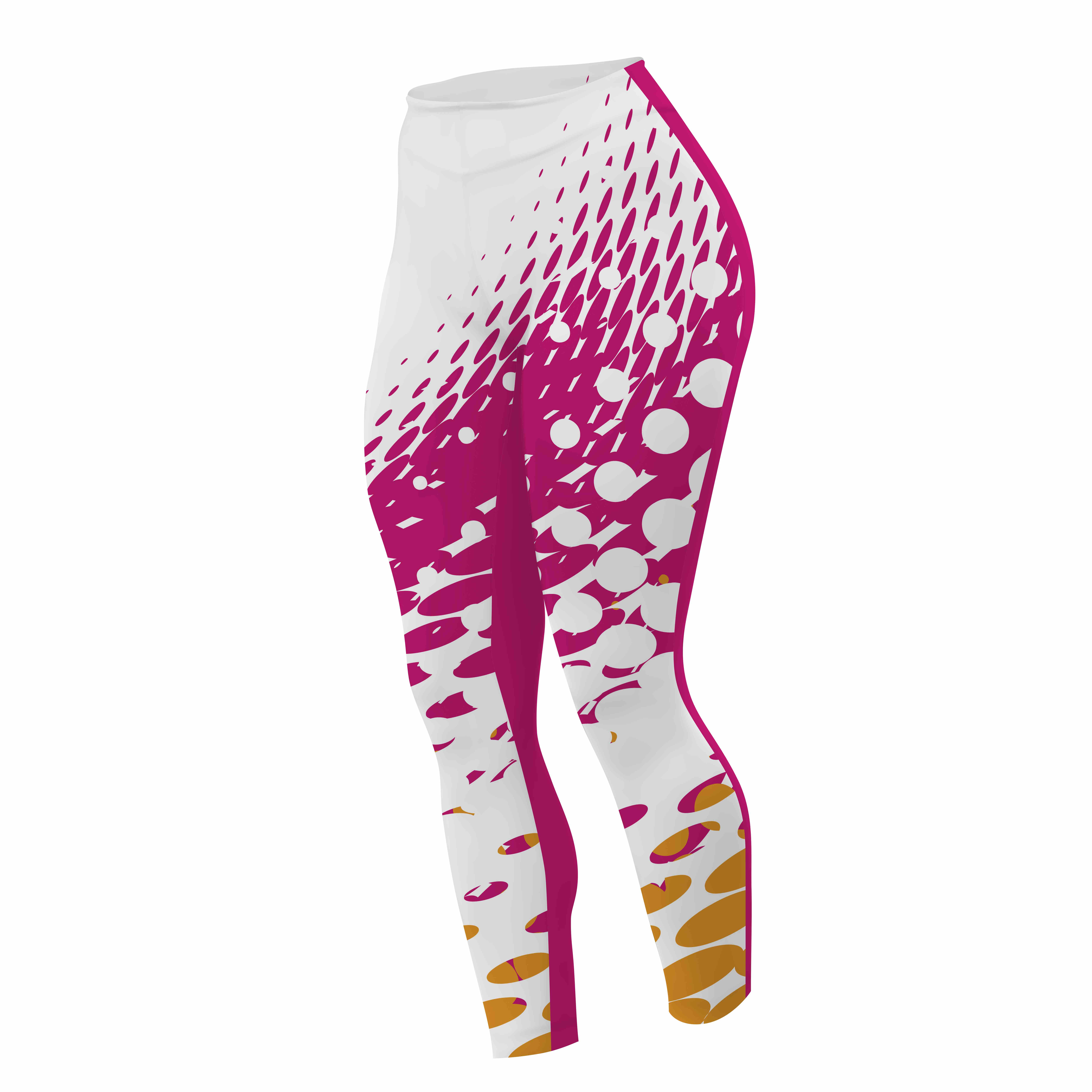 Dye Sub Kid's Tights, 3/4 Length