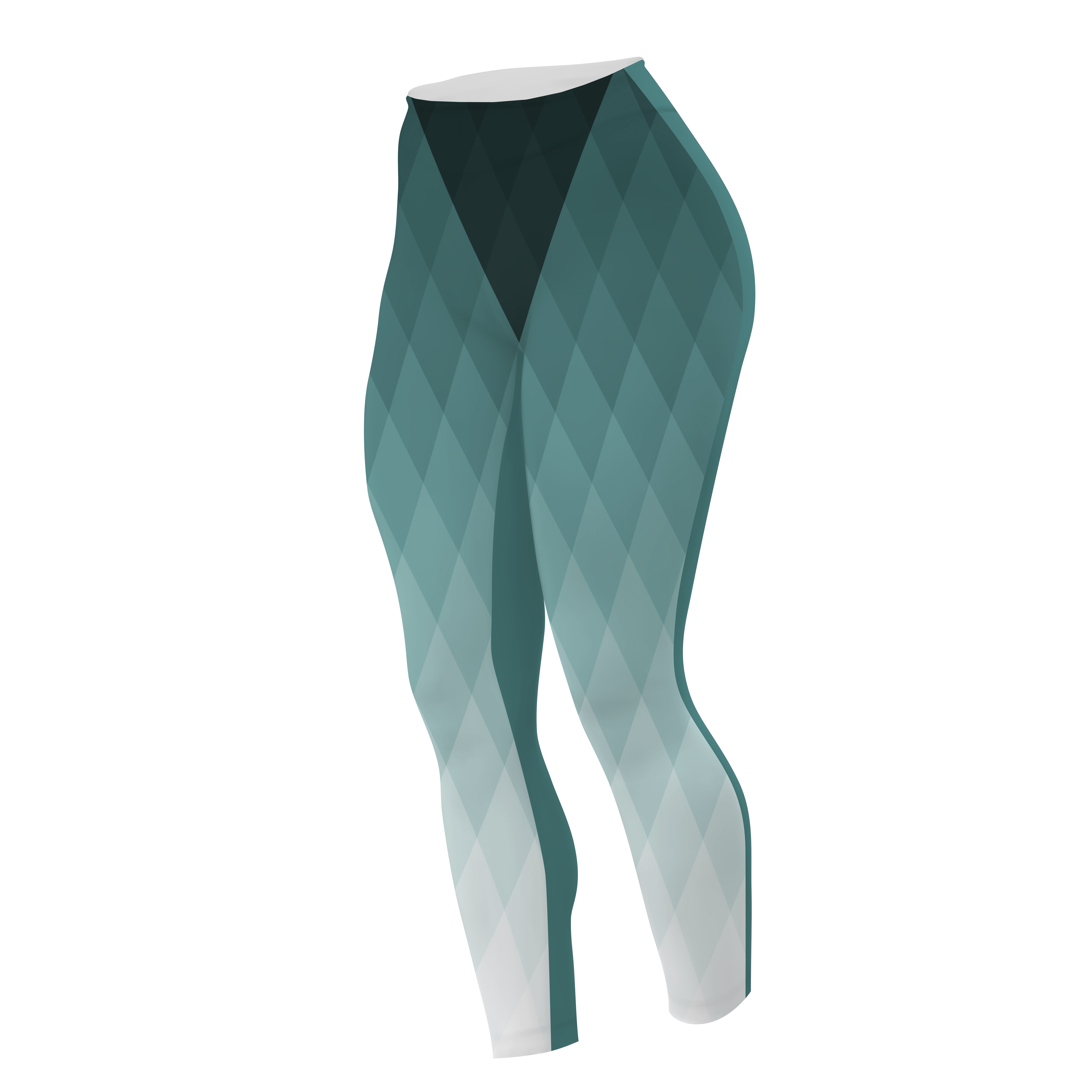 Dye Sub Kid's Tights, 3/4 Length