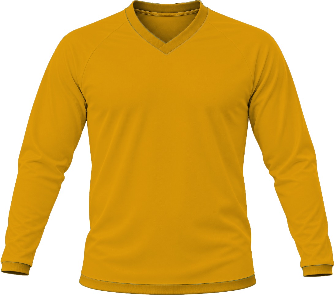 +27 Unisex V-Neck T-shirt, Raglan Long Sleeve, Reverse Birdseye