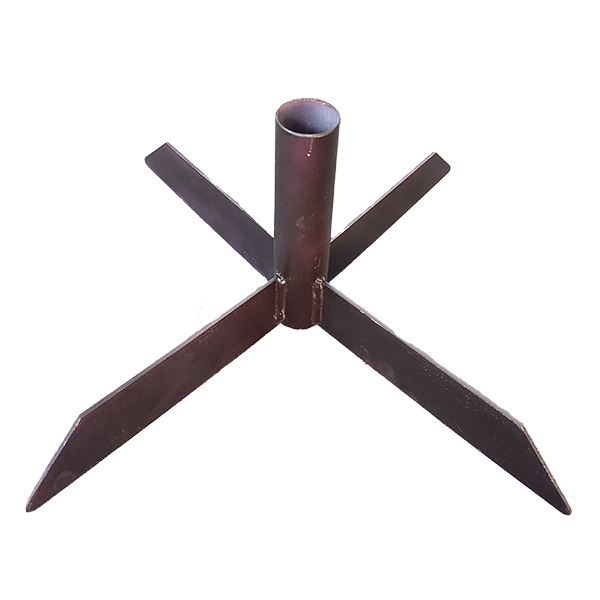 1 Pole Base Only for Indoor Poles(Brown)