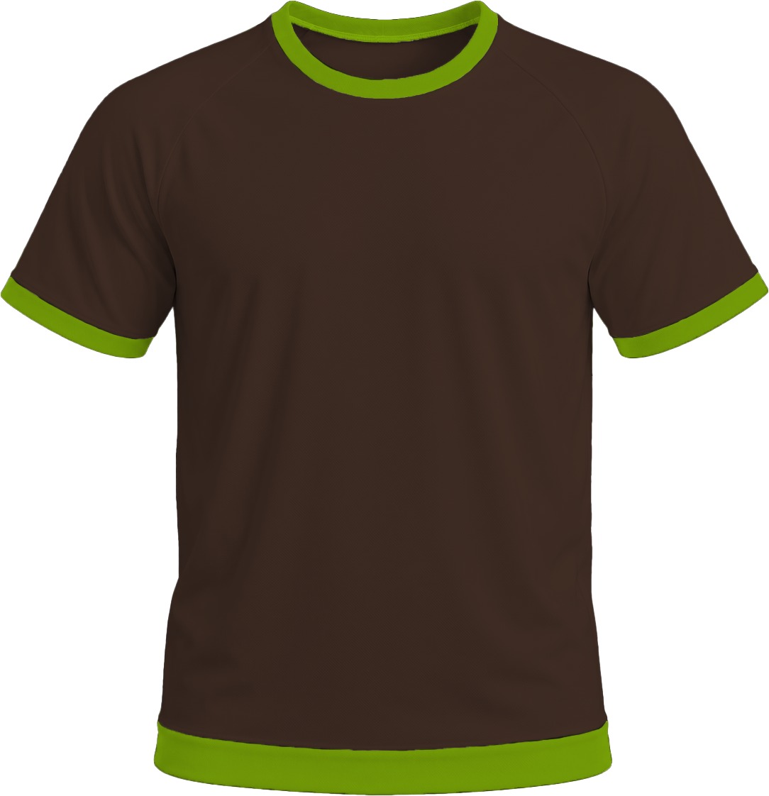 Ringer Unisex Crew Neck T-shirt, Raglan Short Sleeve, Reverse Birdseye