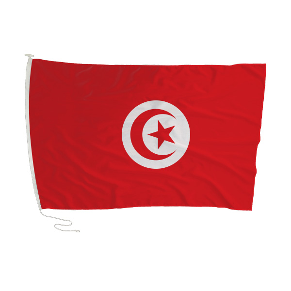 TUNISIA FLAG 135 X 90cm