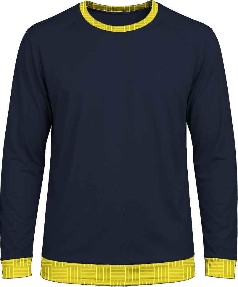 19Ten Unisex Crew Neck T-shirt, Raglan Long Sleeve, Reverse Birdseye