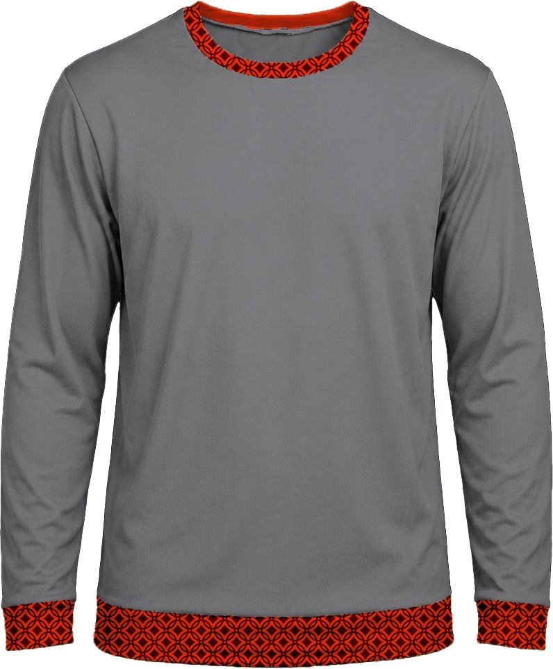 19Ten Ladies Crew Neck T-shirt, Fitted Long Sleeve, Birdseye