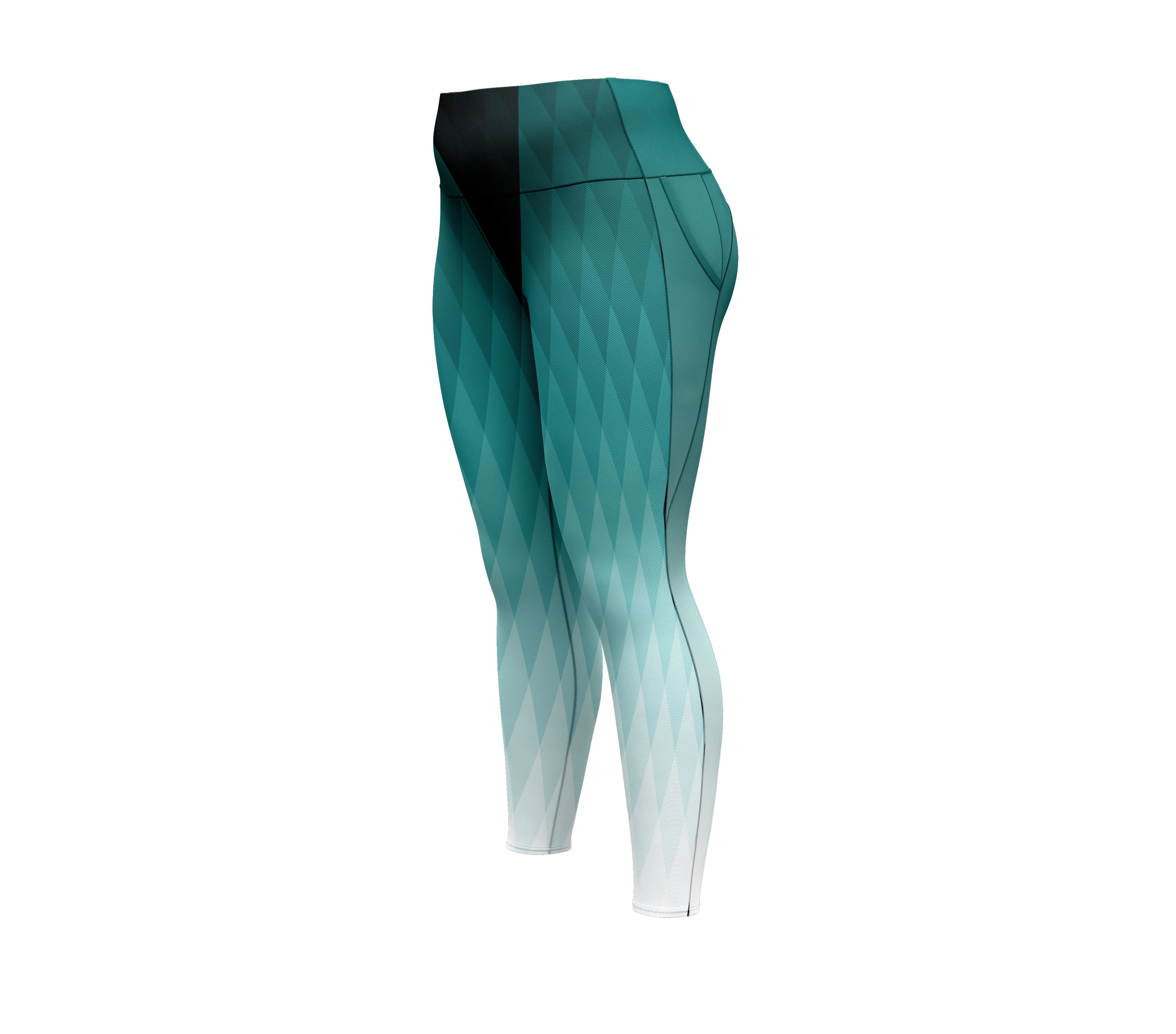 Dye Sub Ladies Tights, Full Length