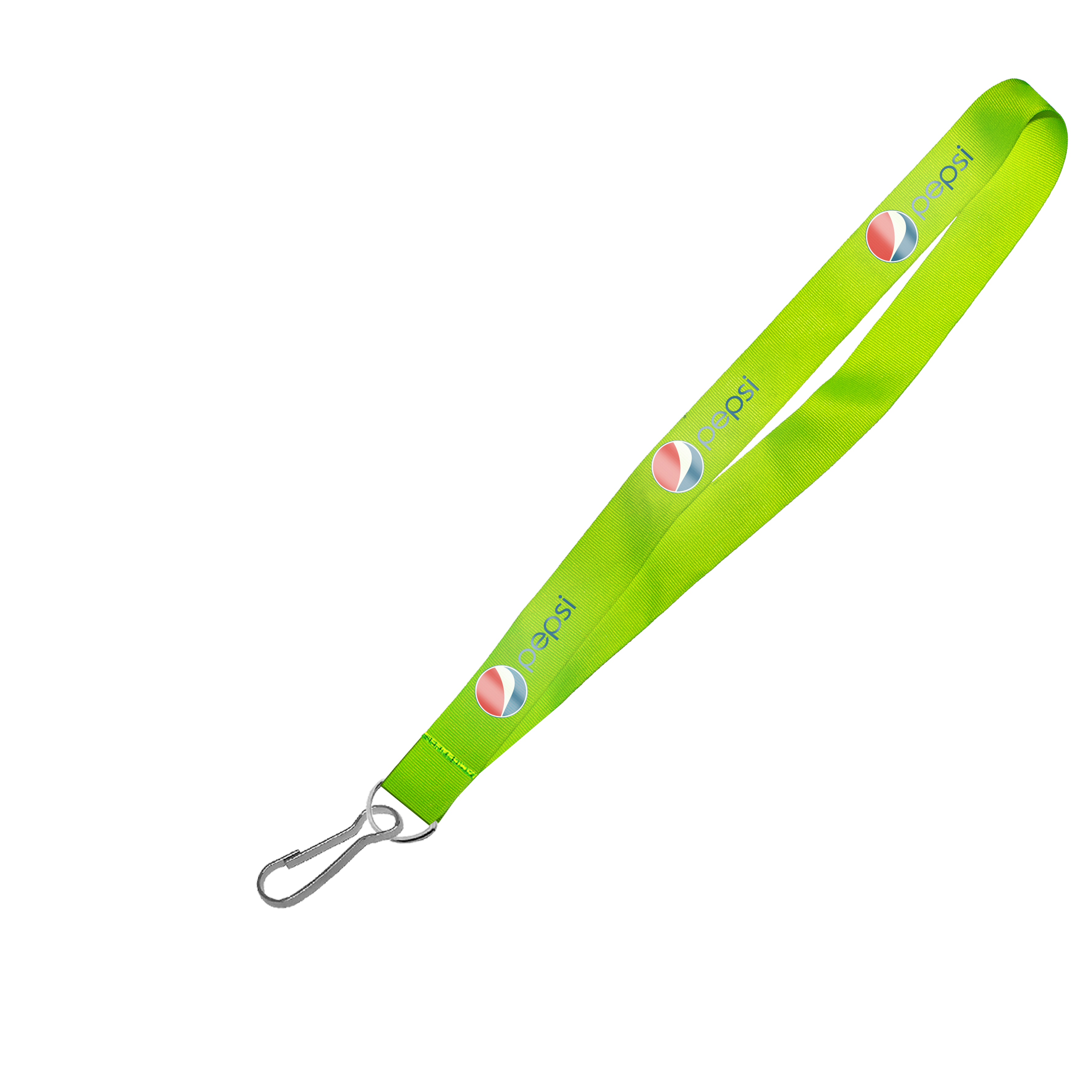 Hi-Viz Lanyard DTF Full Colour Reflective Print S/Sided with Swivel Hook