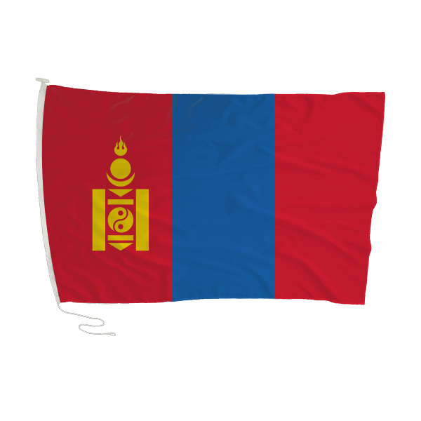 MONGOLIA FLAG 180 x 120cm