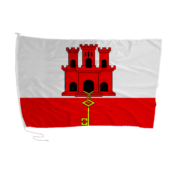 GIBRALTAR FLAG 180 x 120cm