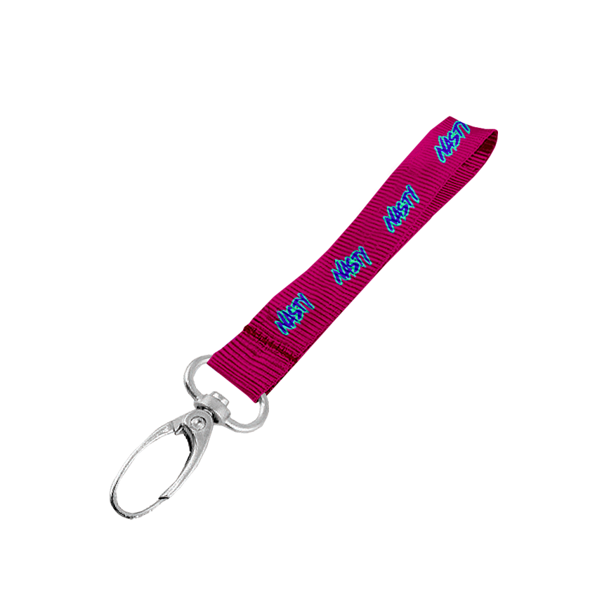 Petersham Wrist Phone Strap D/Sided Print with Lobster Clip 20 x 340mm