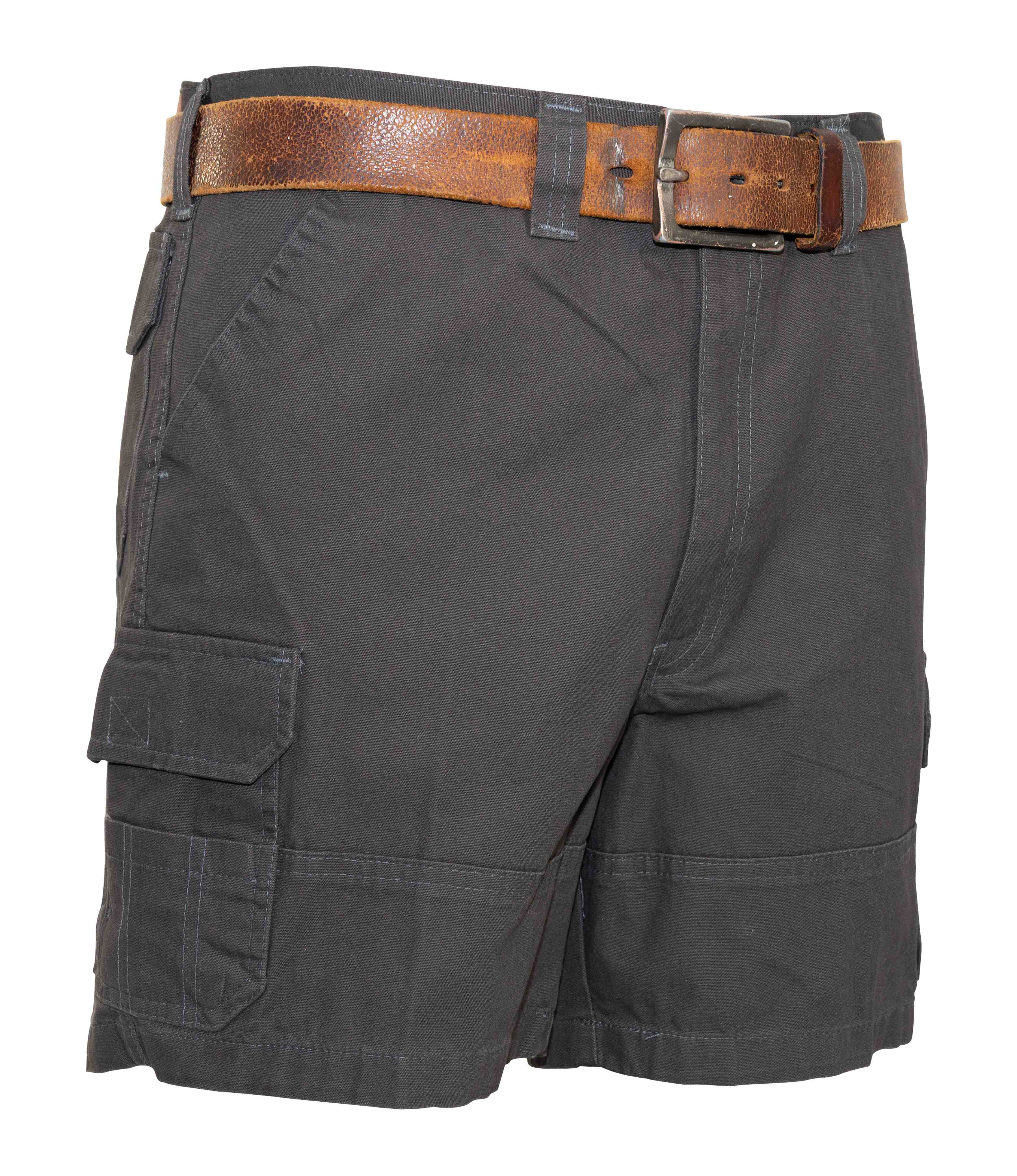 Men's Constructed Waistband Canvas Mountain Shorts
