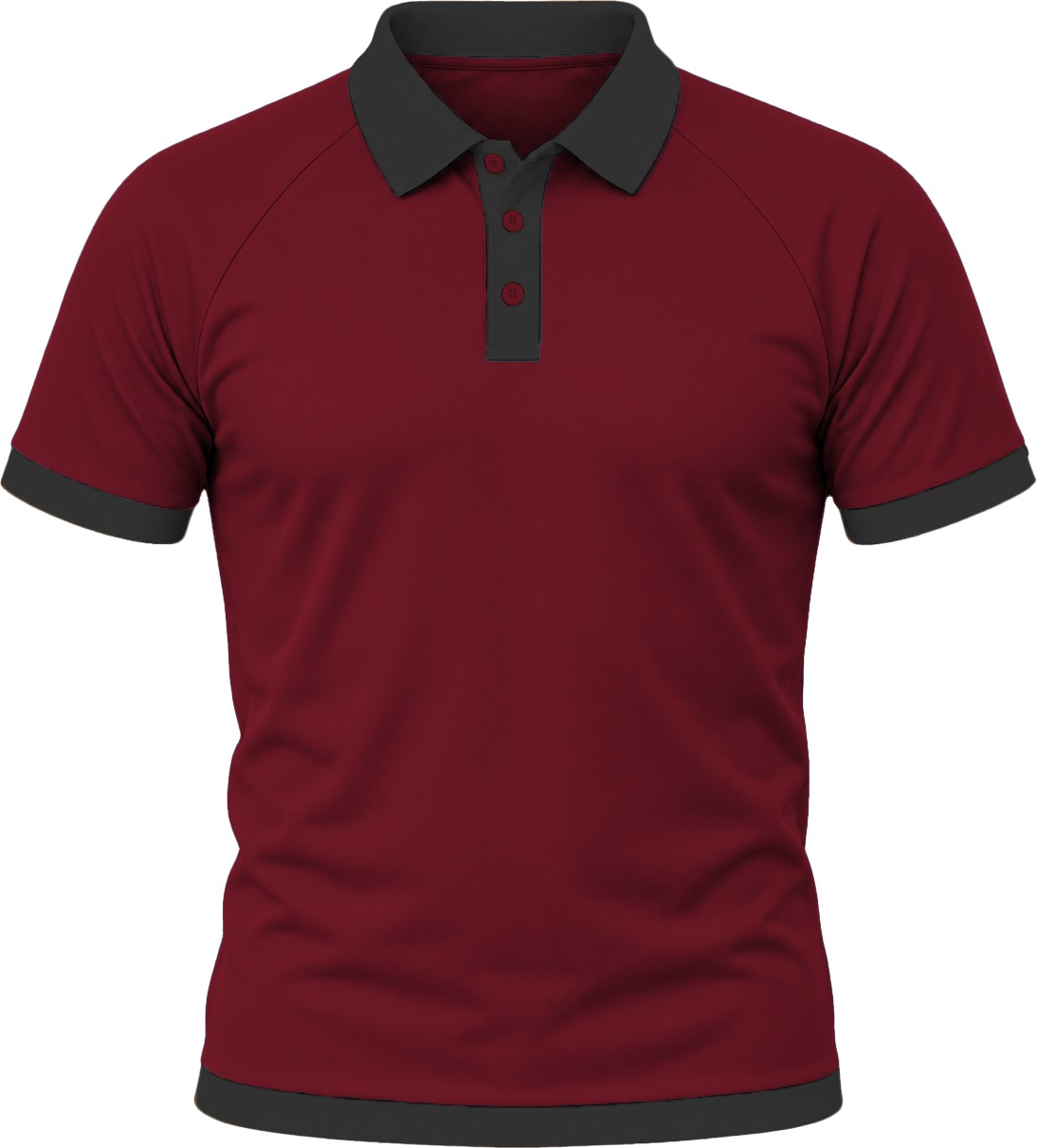 Ringer Ladies Golf Shirt, Raglan Short Sleeve, Birdseye