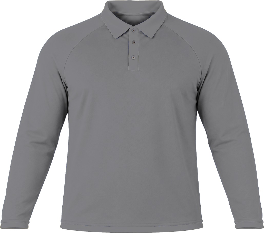 +27 Ladies Golf Shirt, Raglan Long Sleeve, Reverse Birdseye
