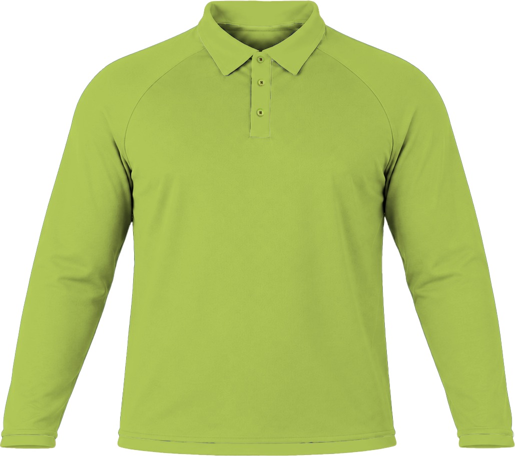 +27 Ladies Golf Shirt, Raglan Long Sleeve, Birdseye