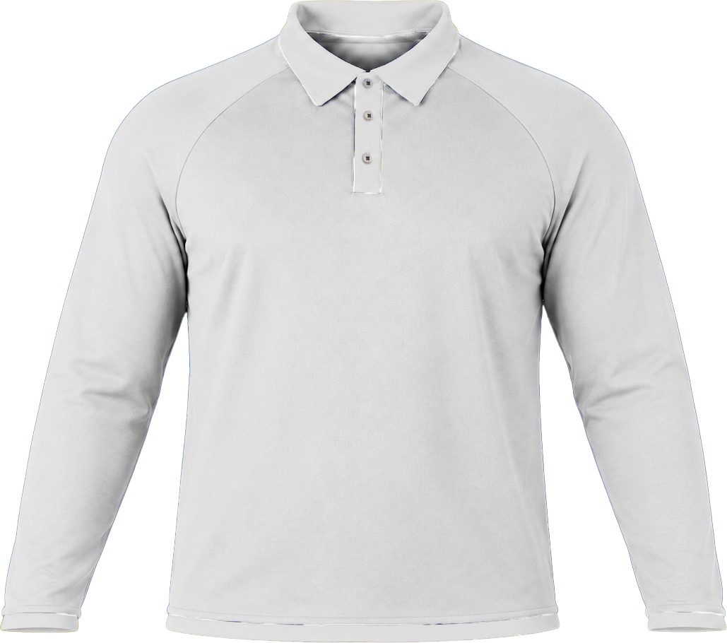 +27 Ladies Golf Shirt, Raglan Long Sleeve, Birdseye
