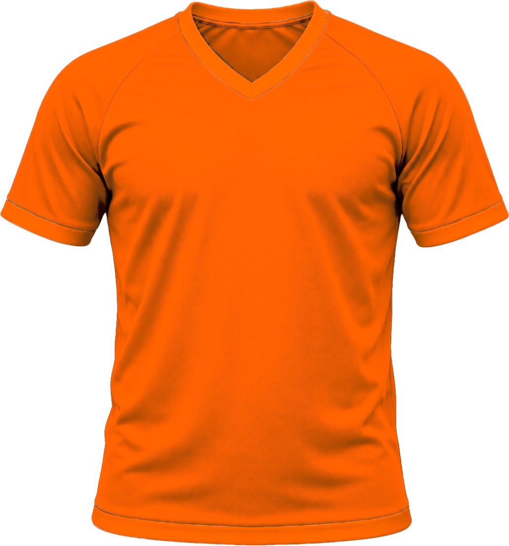 +27 Ladies V-Neck T-shirt, Raglan Short Sleeve, Birdseye