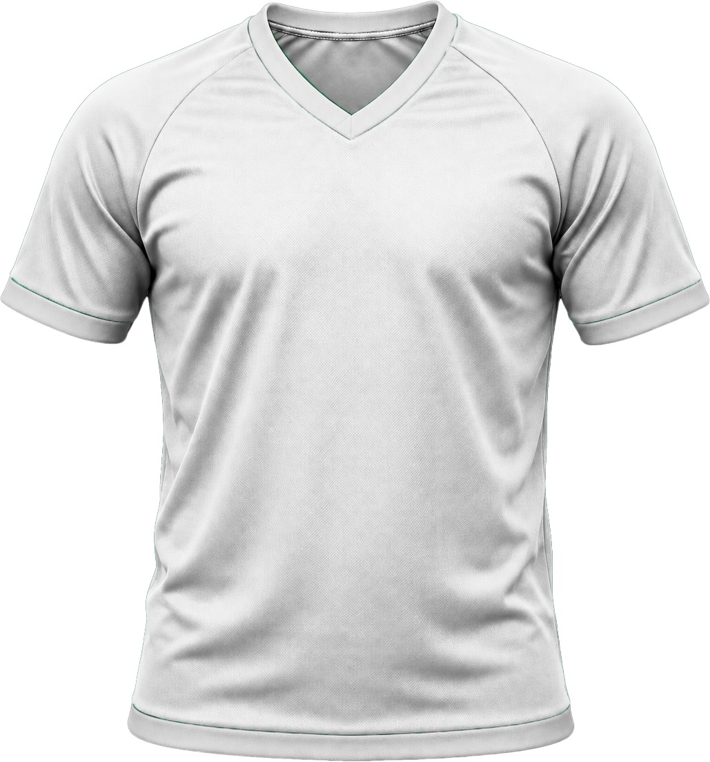 +27 Ladies V-Neck T-shirt, Raglan Short Sleeve, Birdseye