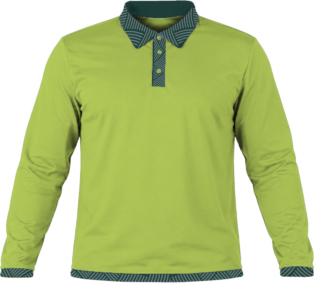 19Ten Ladies Golf Shirt, Fitted Long Sleeve, Birdseye