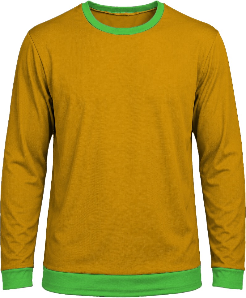 Ringer Ladies Crew Neck T-shirt, Fitted Long Sleeve, Reverse Birdseye