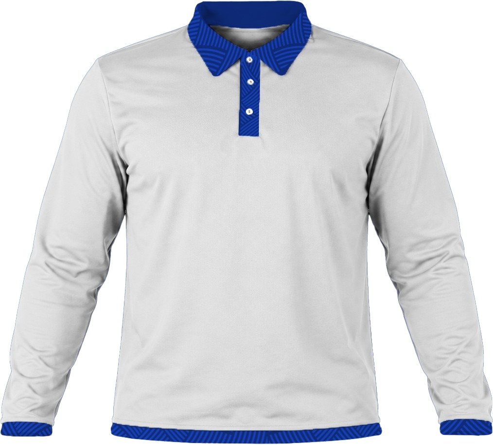 19Ten Kiddies Golf Shirt, Fitted Long Sleeve, Birdseye