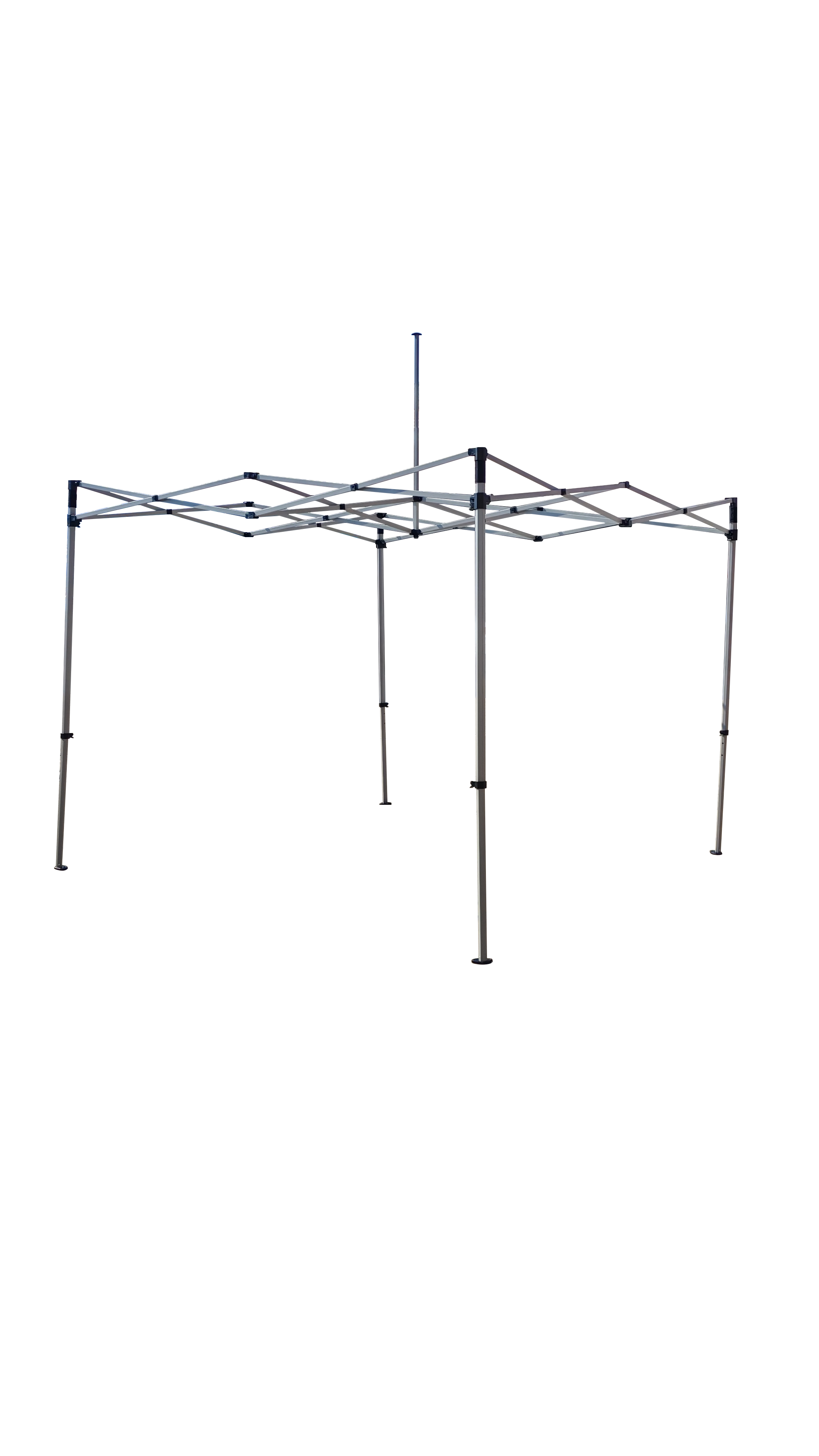Hexagonal Aluminium Gazebo Frame Only