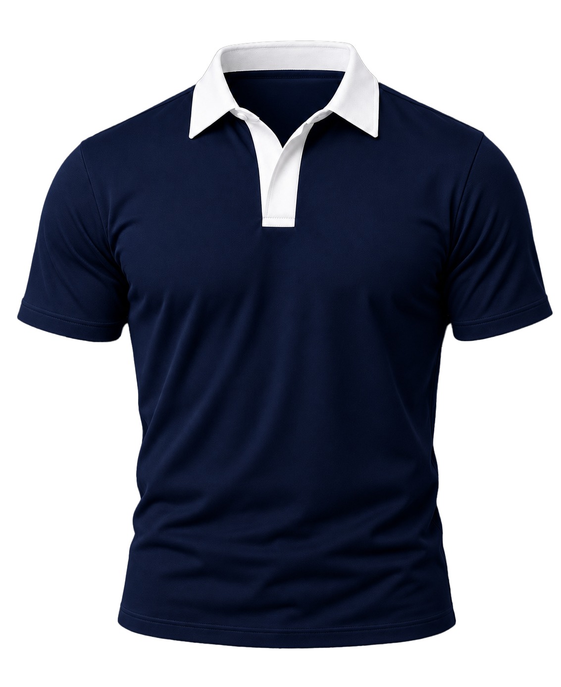 +27 Unisex Rugby Shirt, Solid Short Sleeve, Cotton Fleece