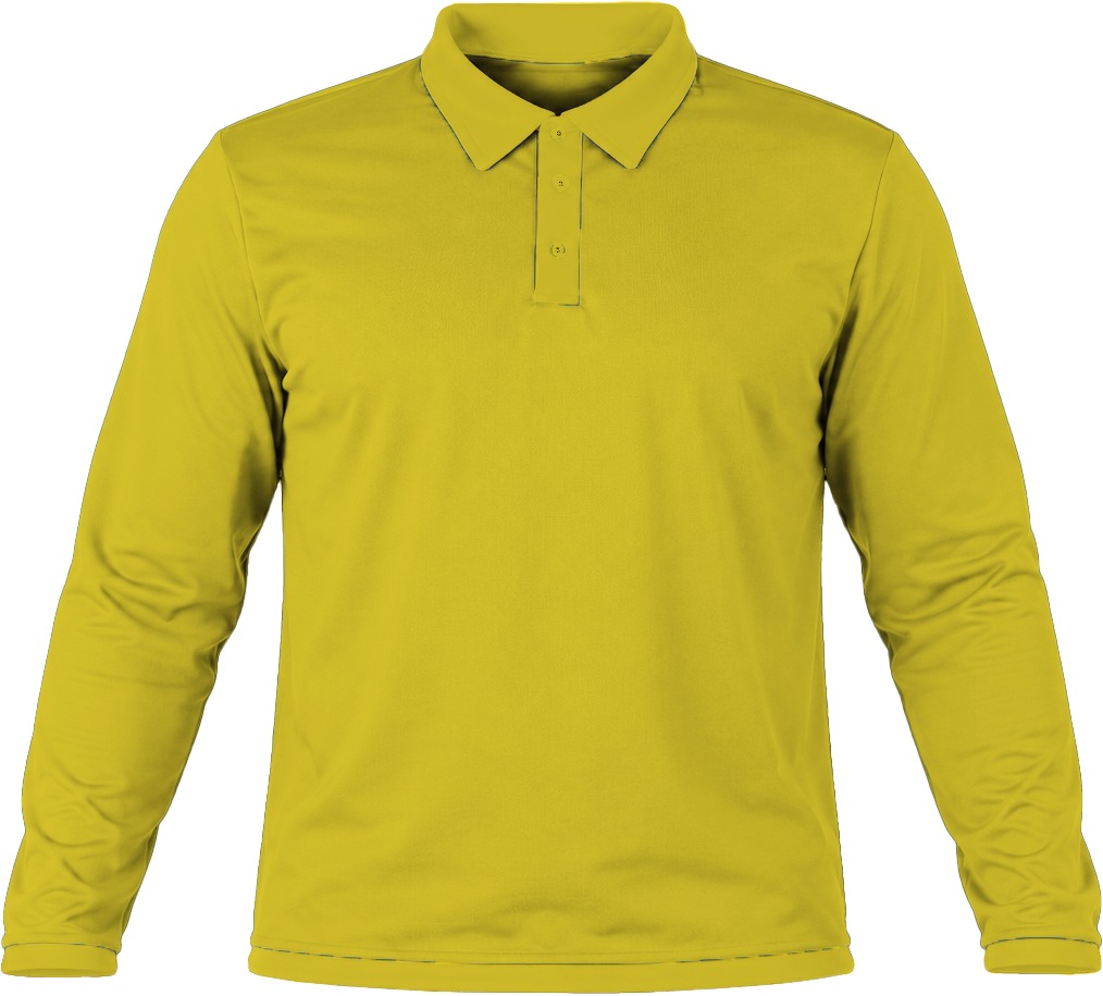 +27 Unisex Golf Shirt, Fitted Long Sleeve, Birdseye