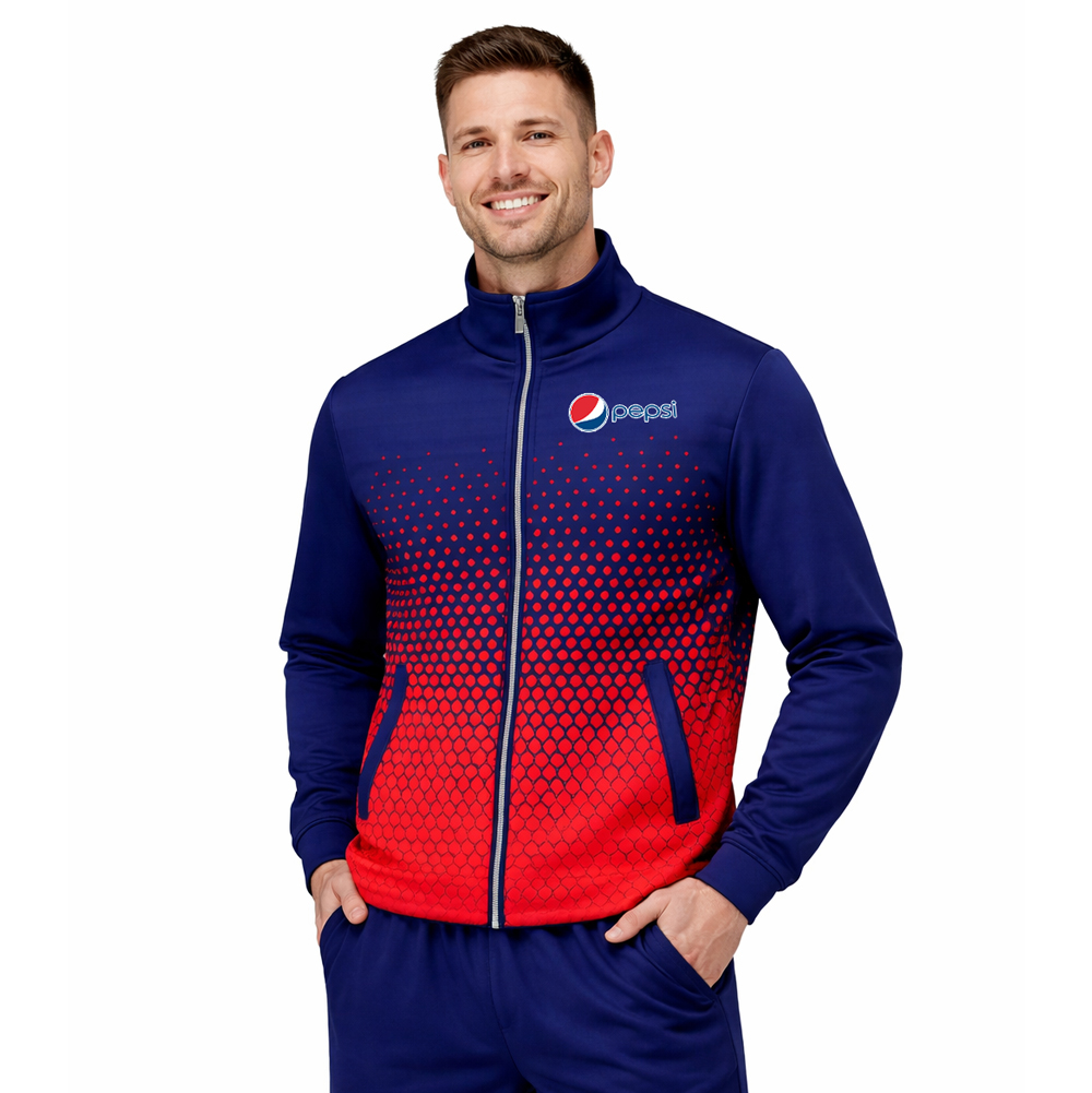 Dye Sublimated Riptech Tracksuit Jacket (Open Hem & Cuffs)