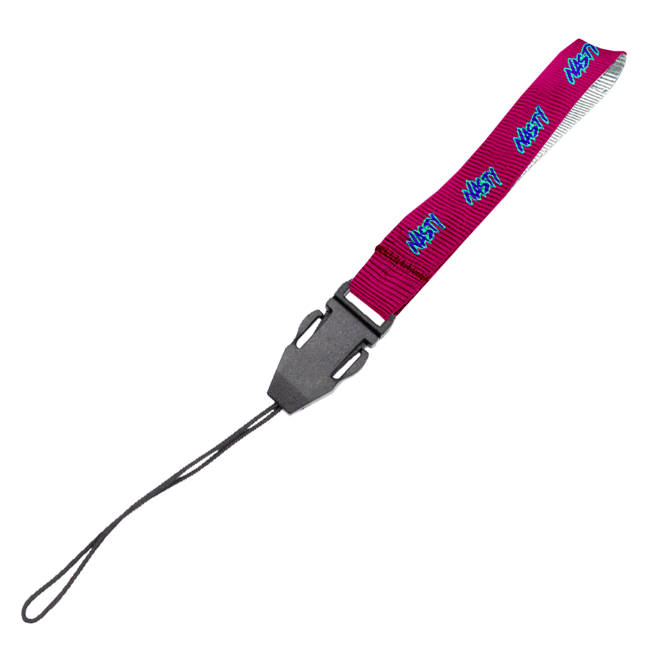 Petersham Wrist Phone Strap S/Sided Print with Cellphone Clip 20 x 340mm