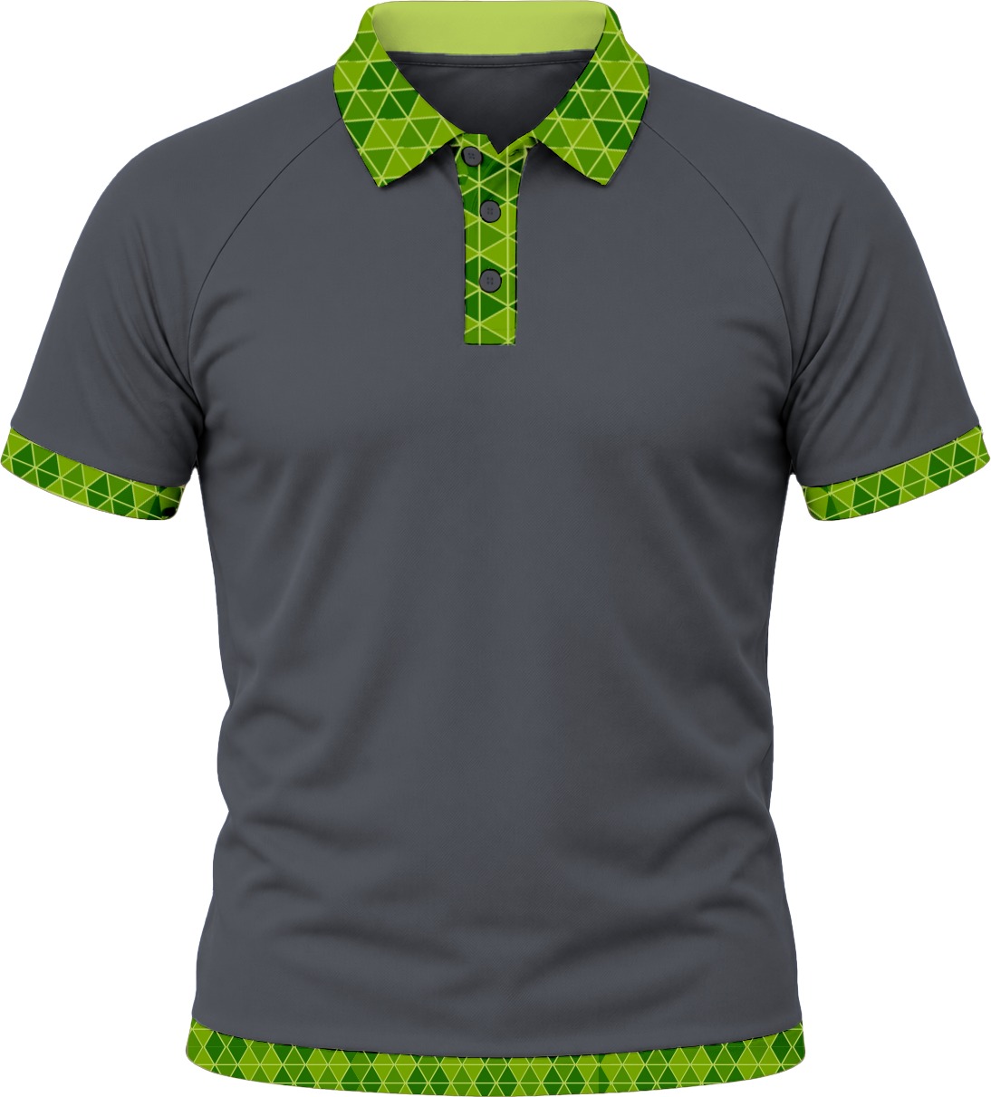 19Ten Unisex Golf Shirt, Raglan Short Sleeve, Reverse Birdseye