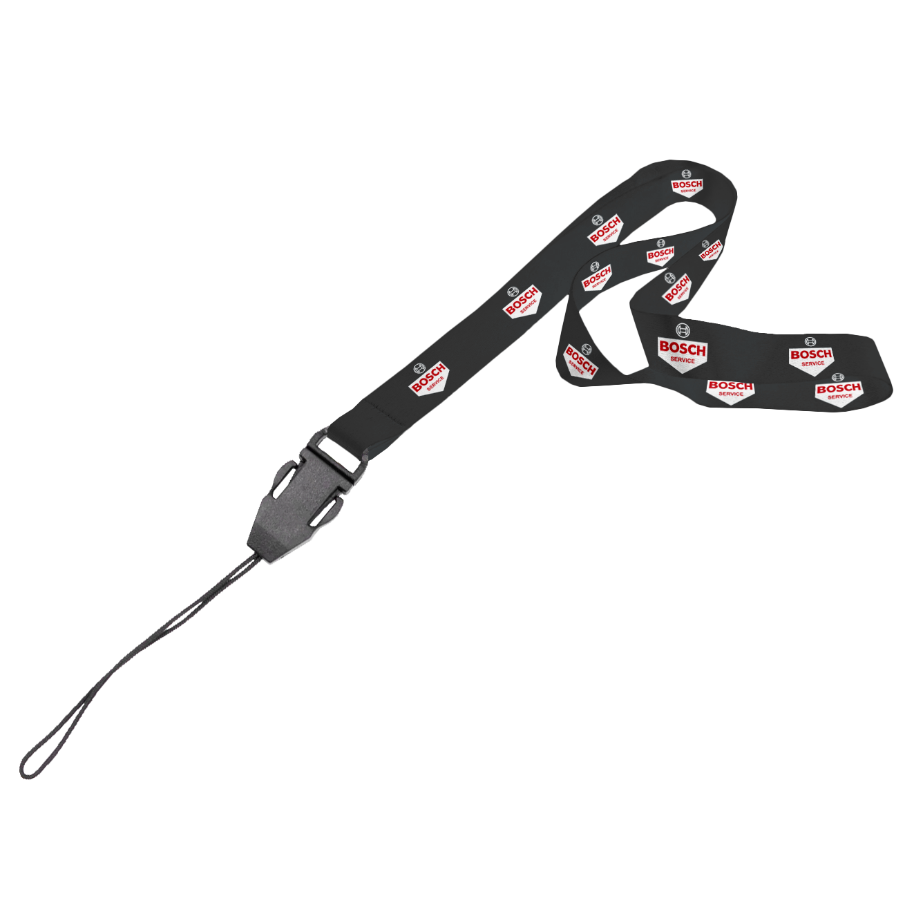 Matte Polyester Lanyard D/Sided Print with Cellphone Clip 20 x 950mm