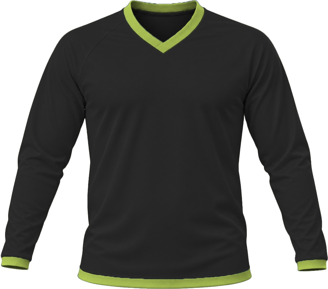 Ringer Ladies V-Neck T-shirt, Raglan Long Sleeve, Reverse Birdseye