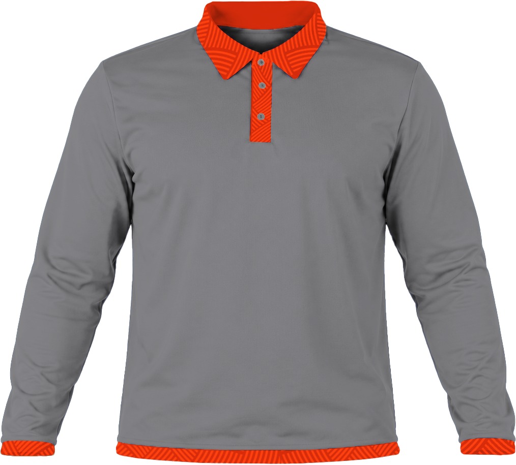 19Ten Ladies Golf Shirt, Fitted Long Sleeve, Reverse Birdseye