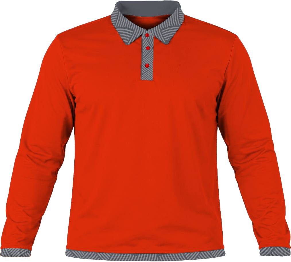 19Ten Ladies Golf Shirt, Fitted Long Sleeve, Reverse Birdseye