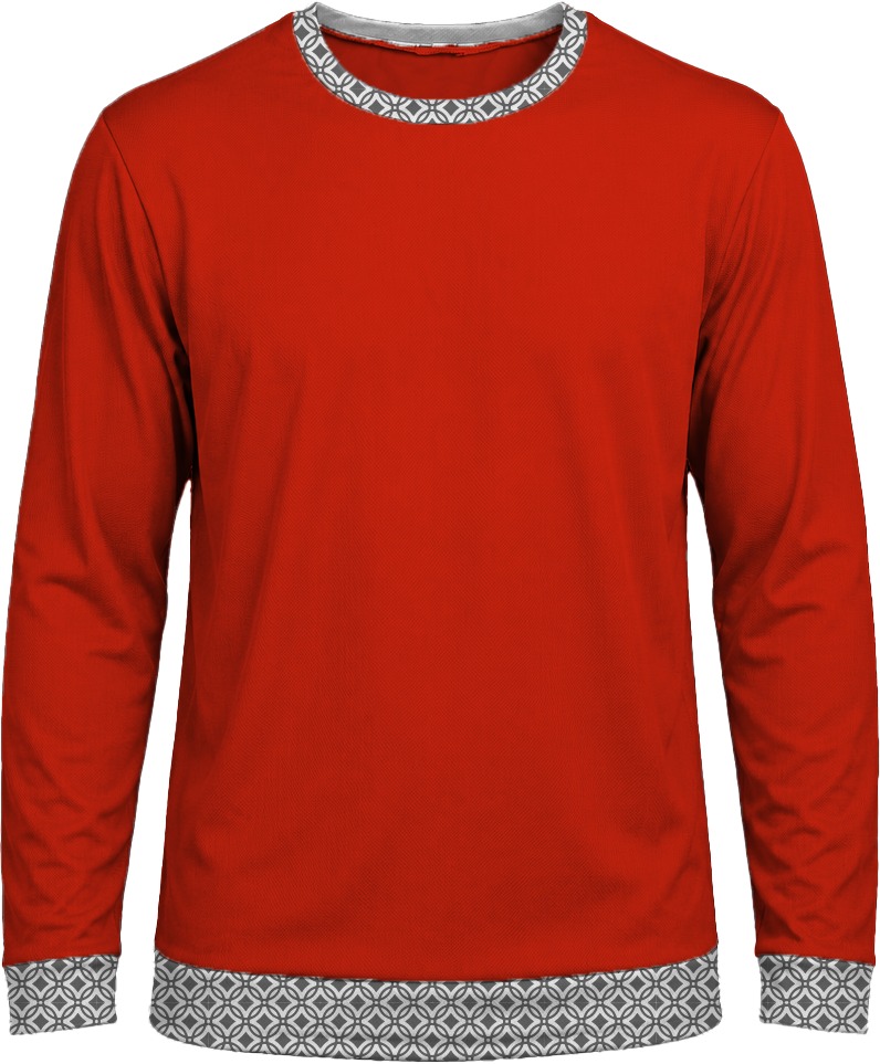 19Ten Ladies Crew Neck T-shirt, Fitted Long Sleeve, Reverse Birdseye