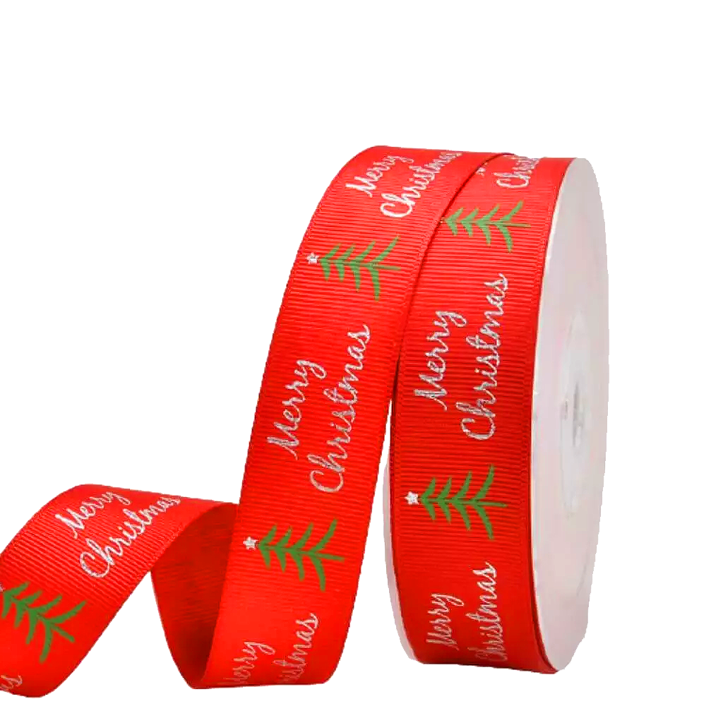 Petersham Ribbon D/Sided Print (Per Running Metre) 25mm