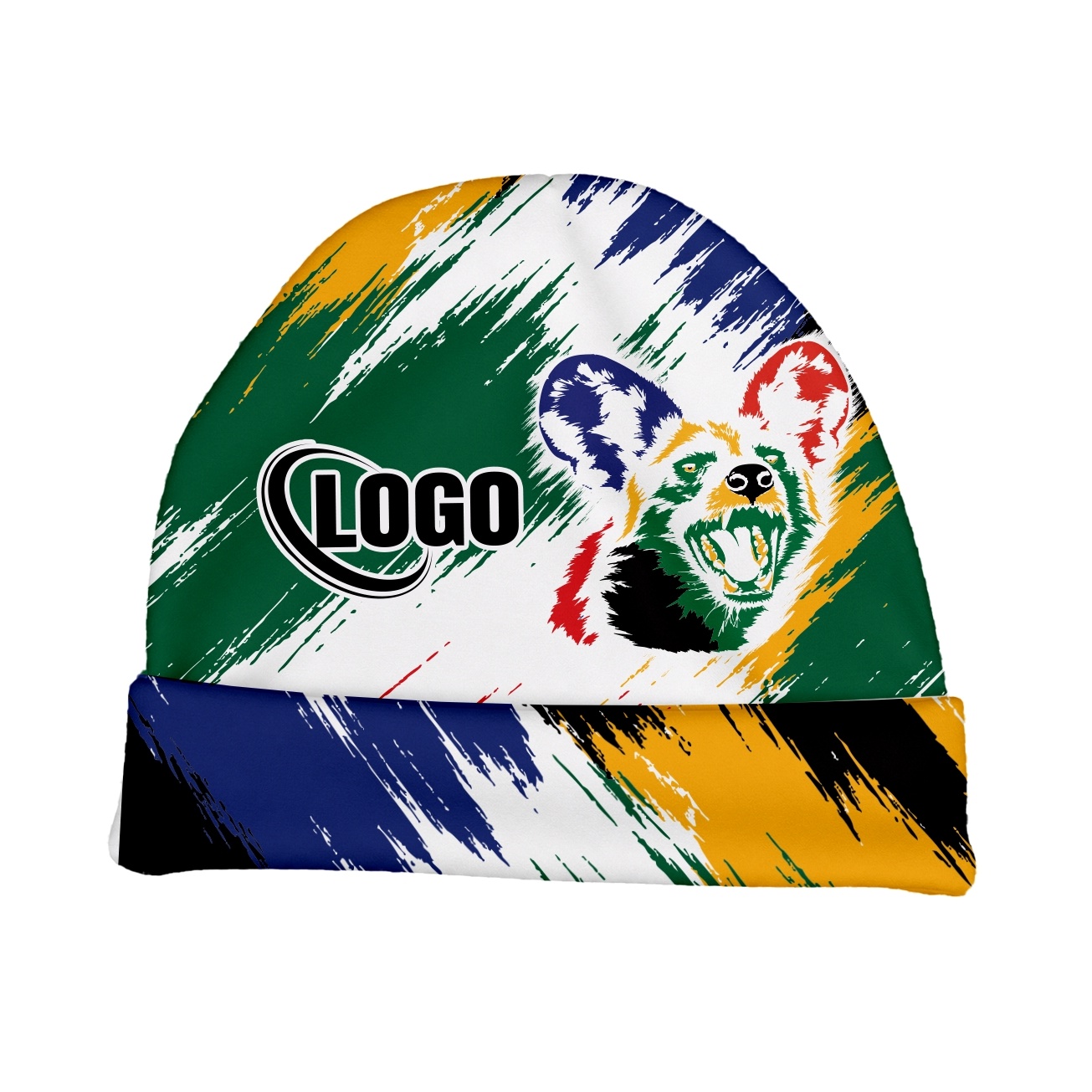 Dye-Sublimated Kiddies Polar Fleece Beanie