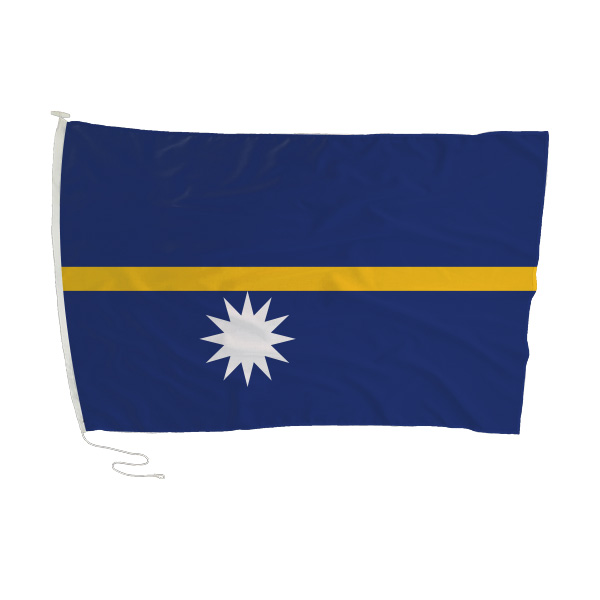 NAURU FLAG 180 x 120cm