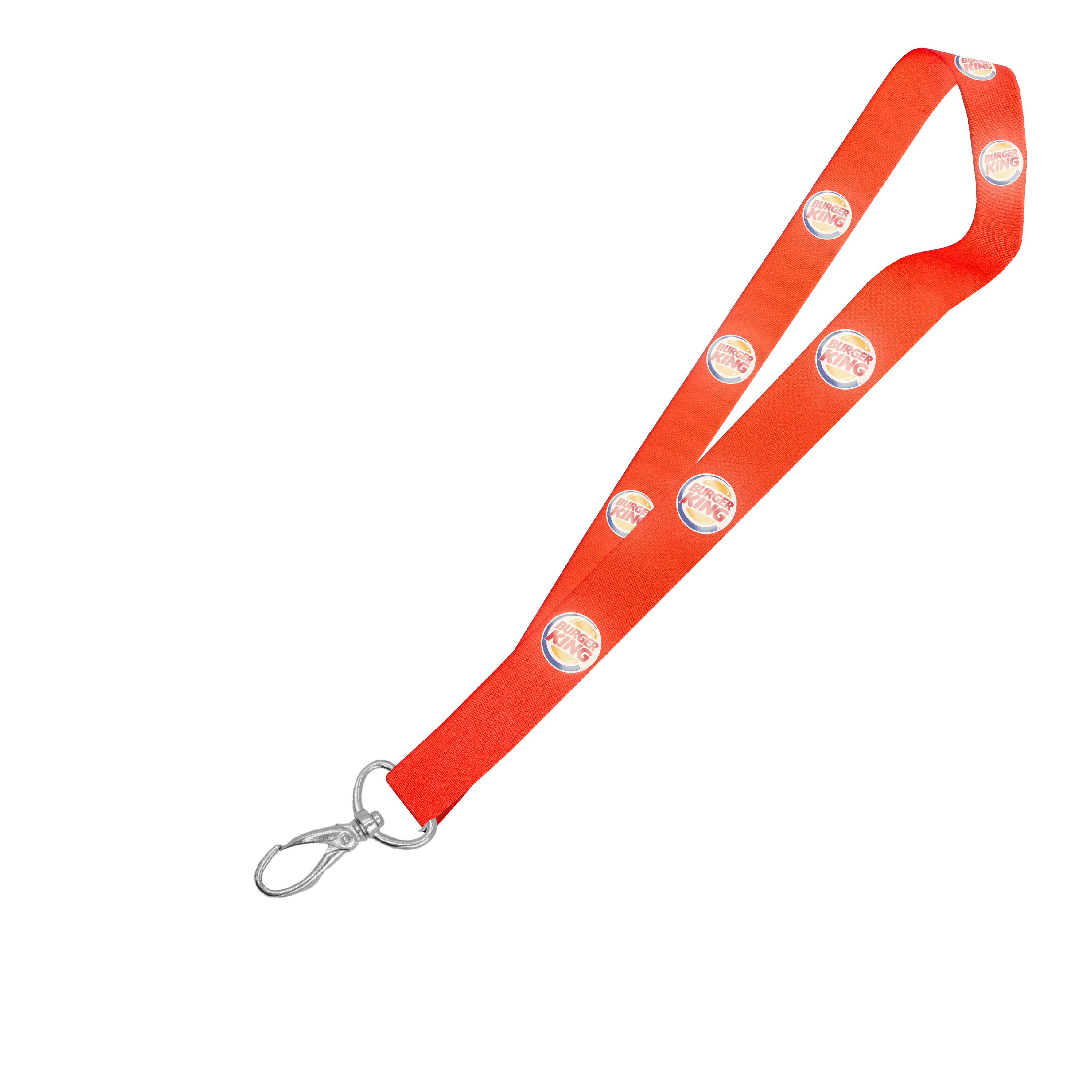 Hi-Viz Lanyard DTF Full Colour Reflective Print D/Sided with Lobster Clip