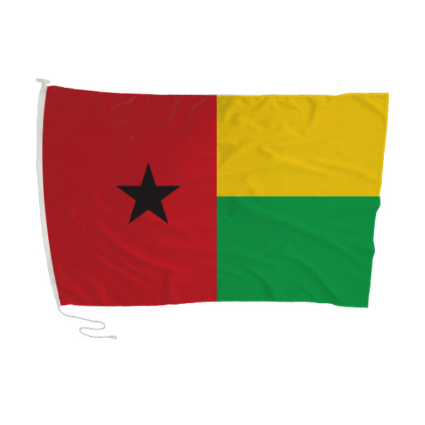 GUINEA BISSAU FLAG 180 x 120cm