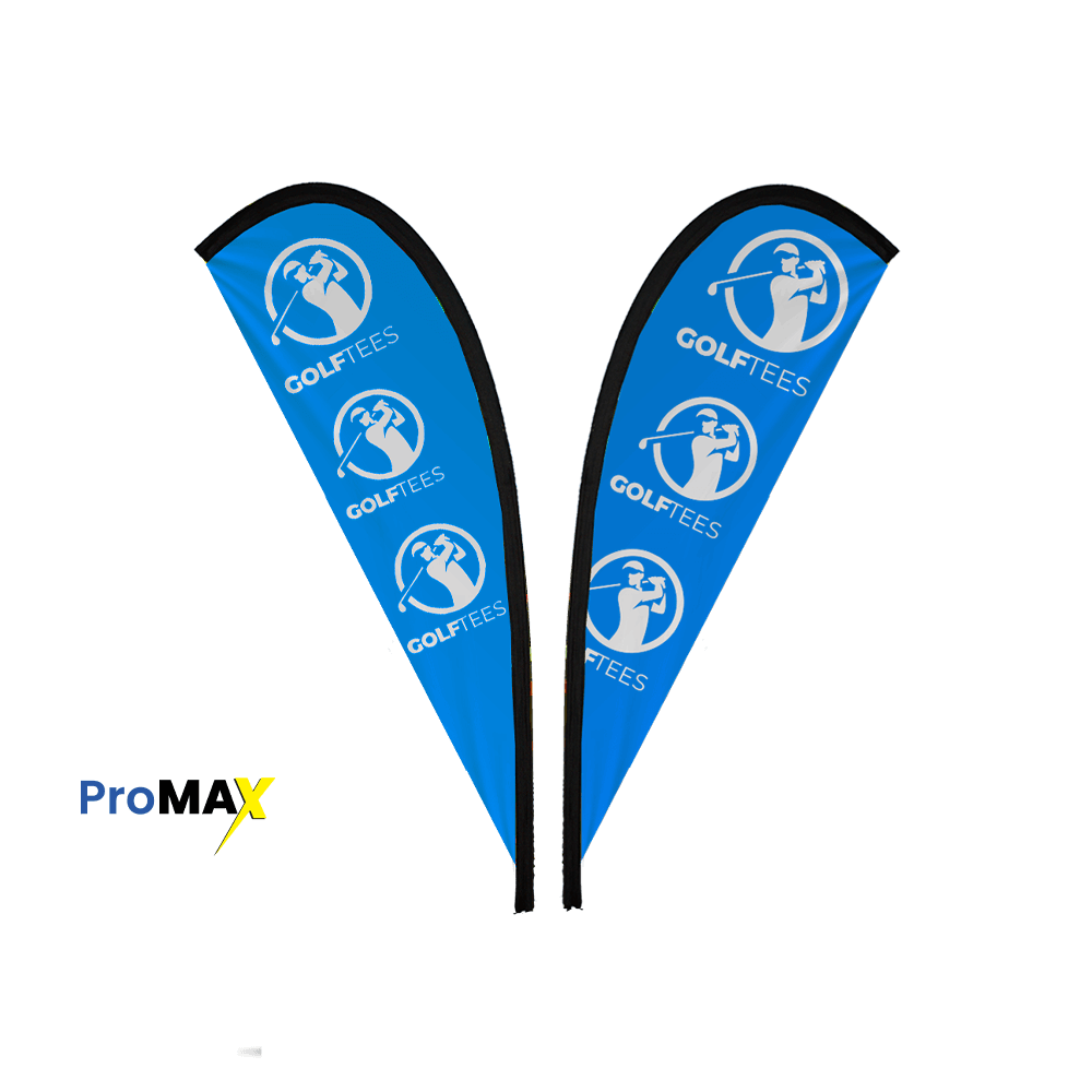 Professional display hardware Teardrop Banner 2m Double sided, Skin Only