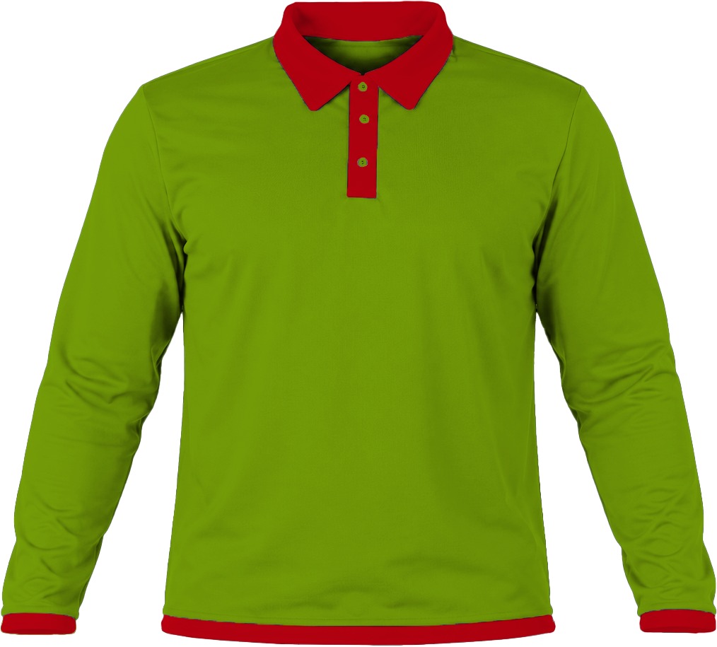 Ringer Ladies Golf Shirt, Fitted Long Sleeve, Birdseye